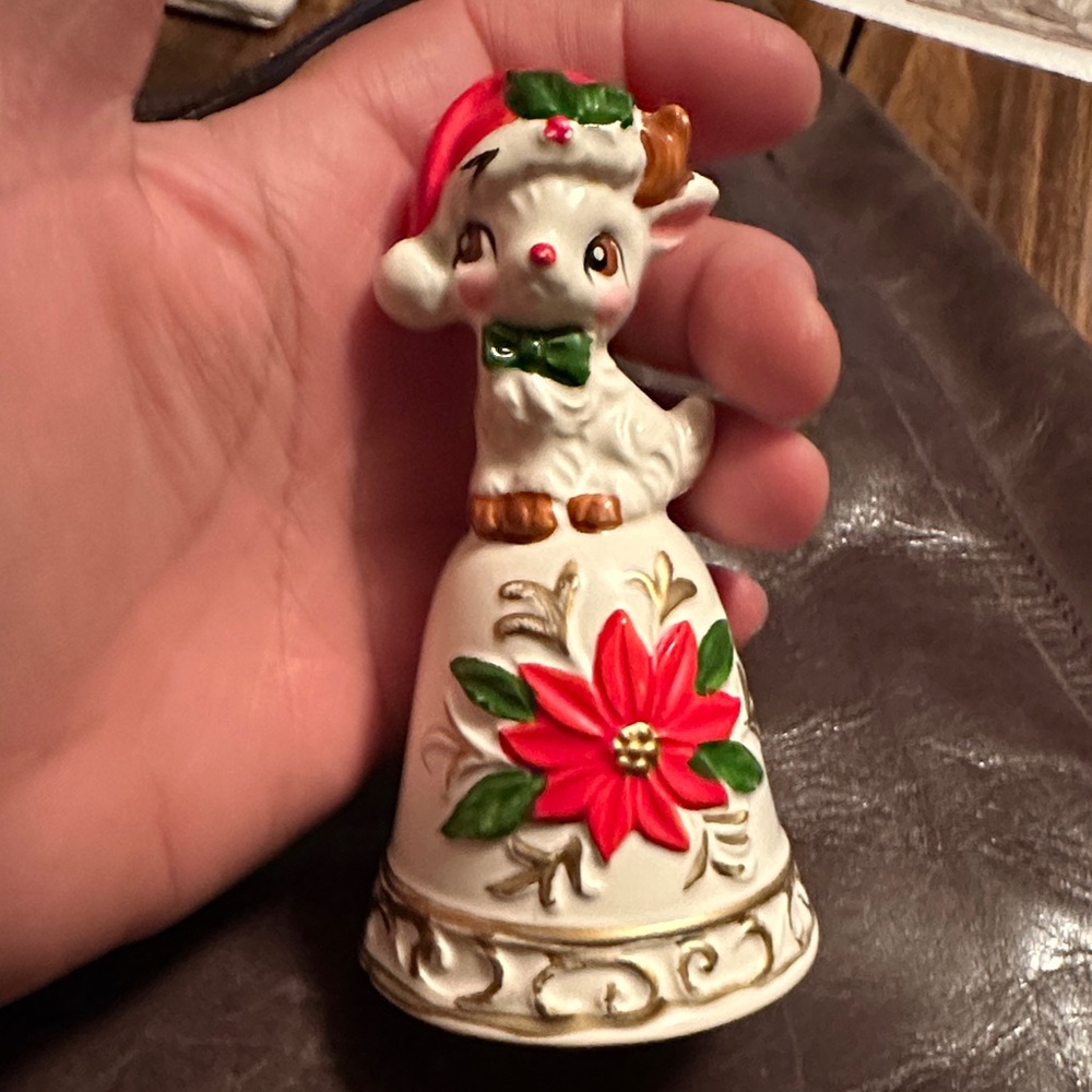 Vintage Napcoware Christmas Bell Japan